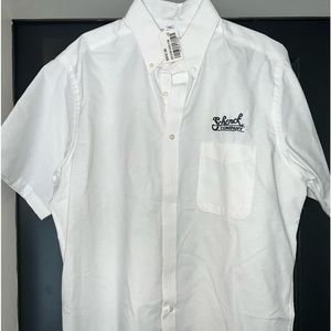 Short Sleeve Novelty Work Garage Shirt Sz L